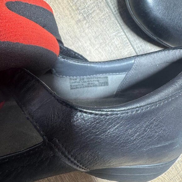 Dansko Fawna Black Leather Mary Jane Shoes Women's Size EU 39 - Picture 5 of 7